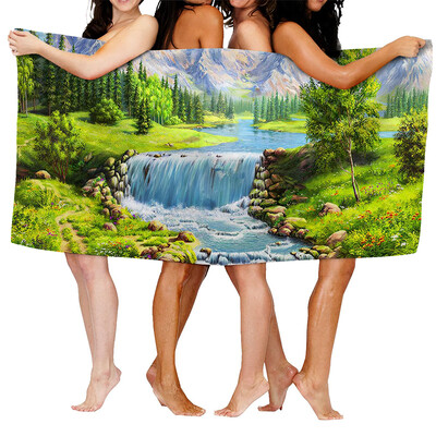 Kućni ručnici za tijelo ručnici za kupaonicu brzo sušeći ručnik za plažu od mikrofibre