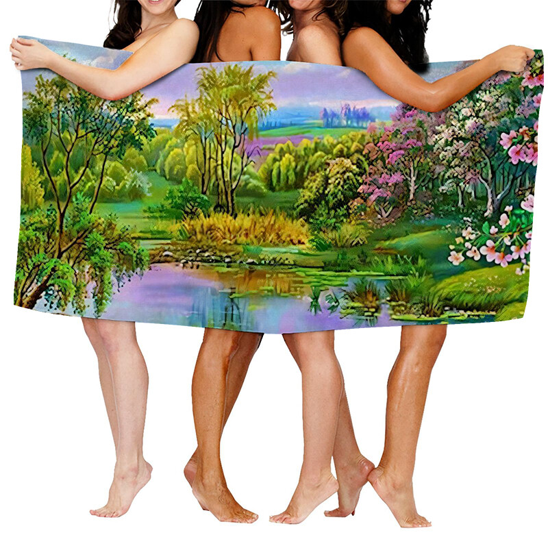 Kućni ručnici za tijelo ručnici za kupaonicu brzo sušeći ručnik za plažu od mikrofibre