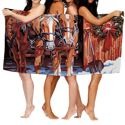 Kućni ručnici za tijelo ručnici za kupaonicu brzo sušeći ručnik za plažu od mikrofibre