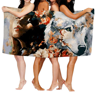 Kućni ručnici za tijelo ručnici za kupaonicu brzo sušeći ručnik za plažu od mikrofibre