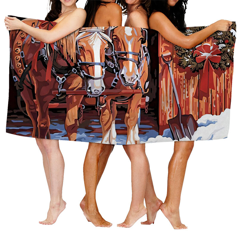 Kućni ručnici za tijelo ručnici za kupaonicu brzo sušeći ručnik za plažu od mikrofibre