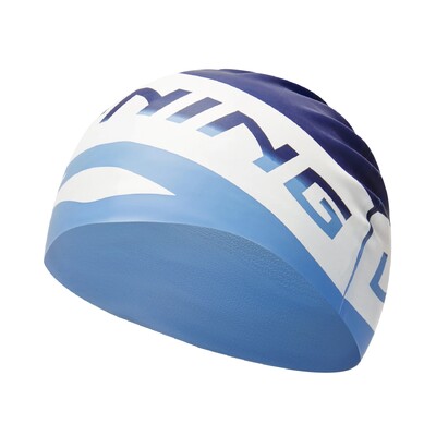 Dječje kape za plivanje Li-Ning Boys Visoko elastična vodootporna mekana silikonska kapa za opremu za plivanje Udobna kapa za ronjenje YSYU001