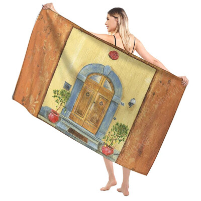 Blagdanska božićna kupaonica za odrasle Mekani ručnik za kupanje Sauna Veliki ručnik za plažu Moderni fitness ručnik Hotelski ženski tuš Brzo sušenje