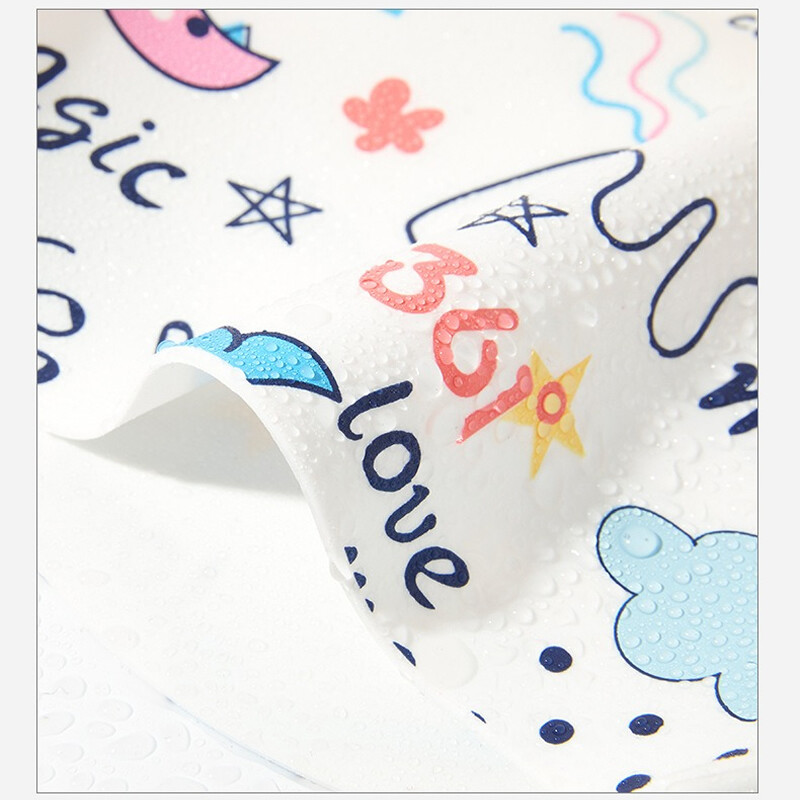 Dječja kapa za plivanje s printom crtića Elastična silikonska kapa za vodene sportove Zaštita ušiju za kosu Kape za kupanje u bazenu Dječaci Djevojčice