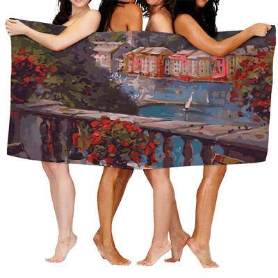 Kućni ručnici za tijelo ručnici za kupaonicu brzo sušeći ručnik za plažu od mikrofibre