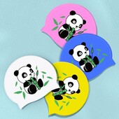 Vodootporna dječja kapa za plivanje Elastična silikonska dječja kapa za plivanje Štiti uši Šeširi za kupanje životinja Kapa za bazen