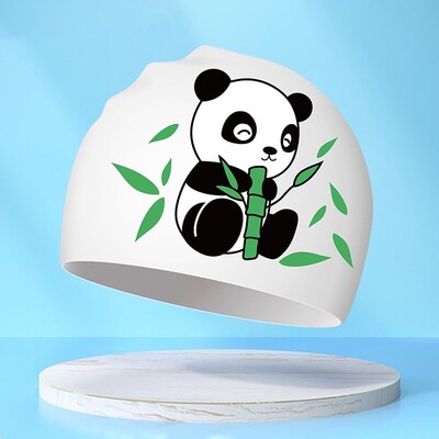 Vodootporna dječja kapa za plivanje Elastična silikonska dječja kapa za plivanje Štiti uši Šeširi za kupanje životinja Kapa za bazen