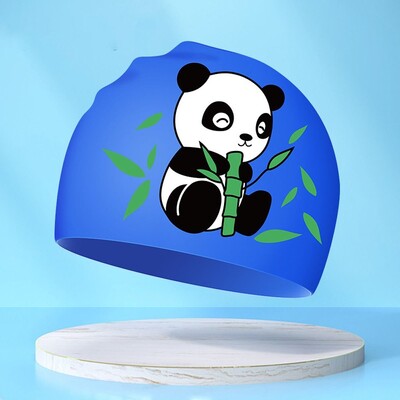 Vodootporna dječja kapa za plivanje Elastična silikonska dječja kapa za plivanje Štiti uši Šeširi za kupanje životinja Kapa za bazen