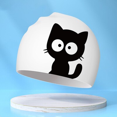 Vodootporna dječja kapa za plivanje Elastična silikonska dječja kapa za plivanje Štiti uši Šeširi za kupanje životinja Kapa za bazen