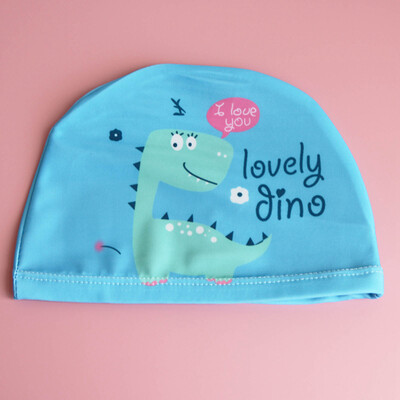 Kapa za plivanje s crtanim filmovima za djecu od elastične tkanine za plivanje u bazenu za vodene sportove za zaštitu ušiju šešir za plivanje šeširi za kupanje kape za dječake i djevojčice