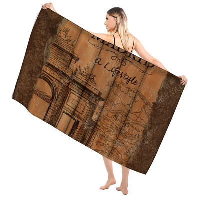 Blagdanska božićna kupaonica za odrasle Mekani ručnik za kupanje Sauna Veliki ručnik za plažu Moderni fitness ručnik Hotelski ženski tuš Brzo sušenje