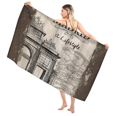 Blagdanska božićna kupaonica za odrasle Mekani ručnik za kupanje Sauna Veliki ručnik za plažu Moderni fitness ručnik Hotelski ženski tuš Brzo sušenje