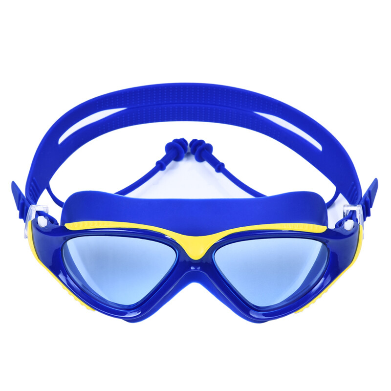 Naočale za plivanje visoke rezolucije jednodijelni čepići za uši naočale vodootporne otporne na maglu muške i ženske naočale za plivanje velikog okvira