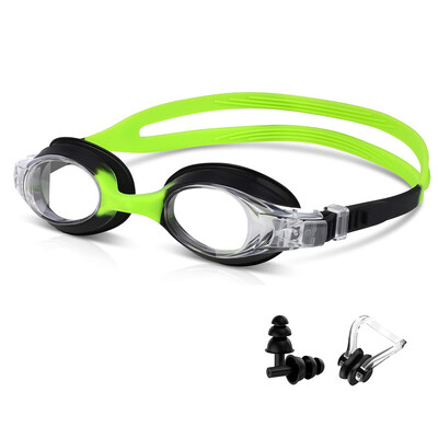 Naočale za plivanje za djecu, mlade, 3-14 godina, protiv magljenja, 100% UV zaštita, jasan vid, bez curenja, brzo podesivi remen