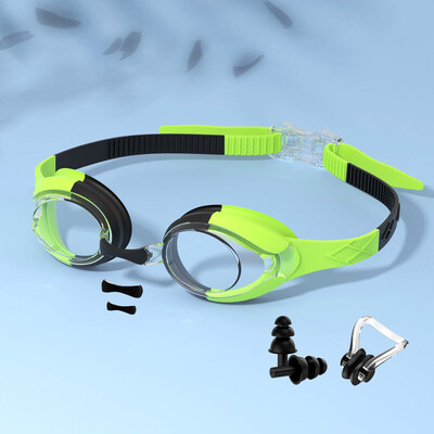 Dječje naočale za plivanje Vodootporne naočale za plivanje Naočale protiv magljenja i curenja Djevojčice Dječaci Mladi Brzo podesivi remen Dob 3-14 godina