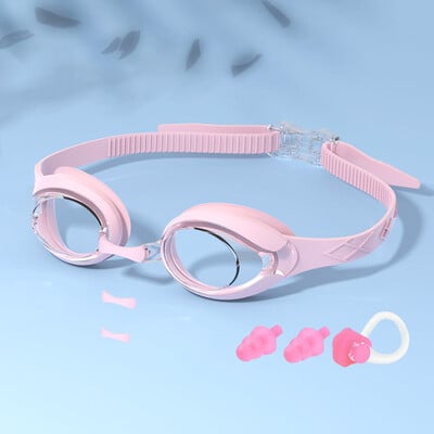 Dječje naočale za plivanje Vodootporne naočale za plivanje Naočale protiv magljenja i curenja Djevojčice Dječaci Mladi Brzo podesivi remen Dob 3-14 godina