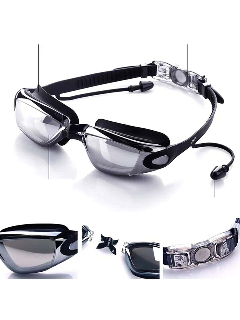 Profesionalne naočale za plivanje za odrasle Vodootporne Trkaće naočale otporne na maglu Muškarci Žene Cool posrebrena oprema za plivanje Veleprodaja