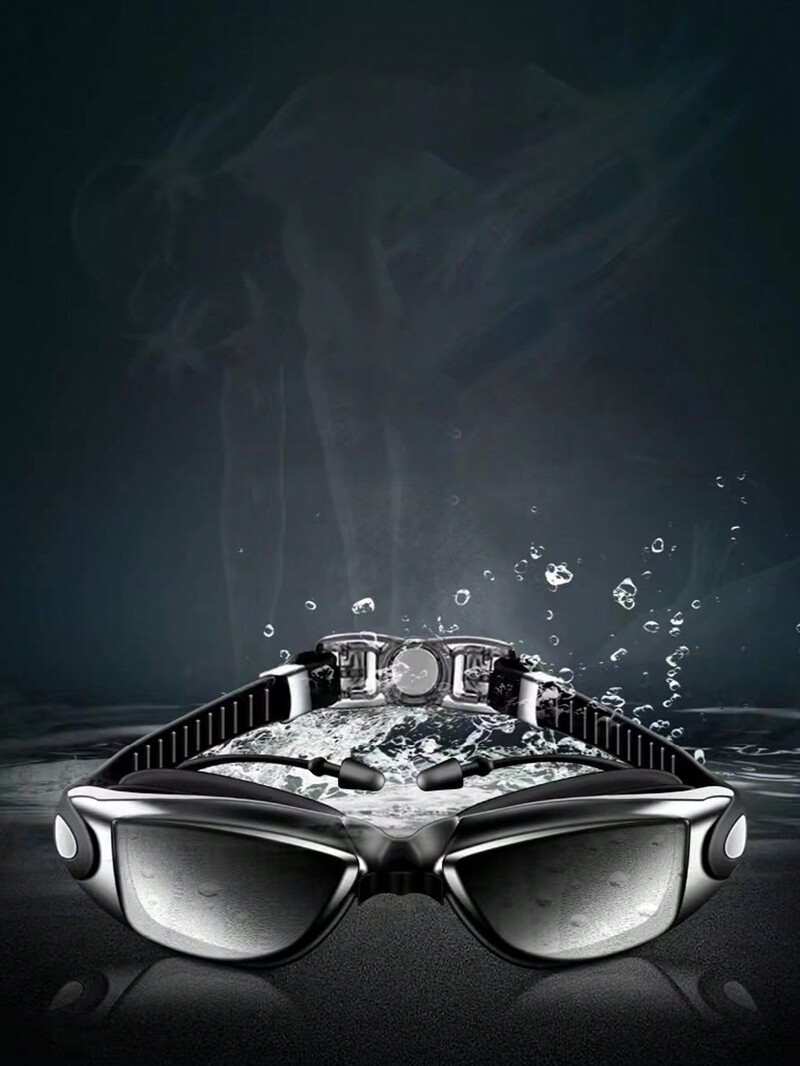 Profesionalne naočale za plivanje za odrasle Vodootporne Trkaće naočale otporne na maglu Muškarci Žene Cool posrebrena oprema za plivanje Veleprodaja