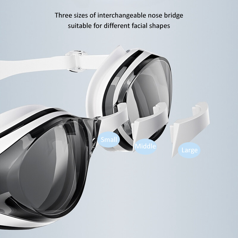 Robne marke Naočale za plivanje za kratkovidnost Žene Muškarci Mali okvir Optičke naočale za bazen HD Naočale protiv zamagljivanja Oprema za plivanje Dioptrija -2,0~-6,0