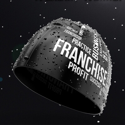 Unisex veľká veľkosť silikagélová pohodlná plavecká čiapka, čiapky, doplnky pre mužov a ženy, vodotesná rybí chvost