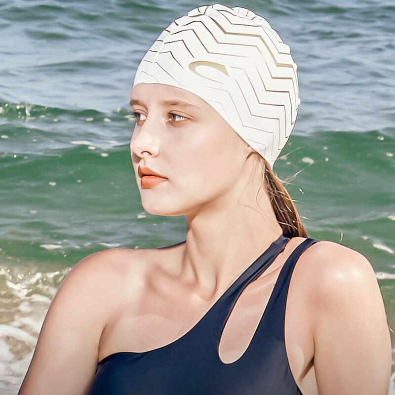 Nova moderna silikonska kapa za plivanje od 1 komada za muškarce i žene, mekana i udobna, mirisa, vodootporna i otporna na oksidaciju