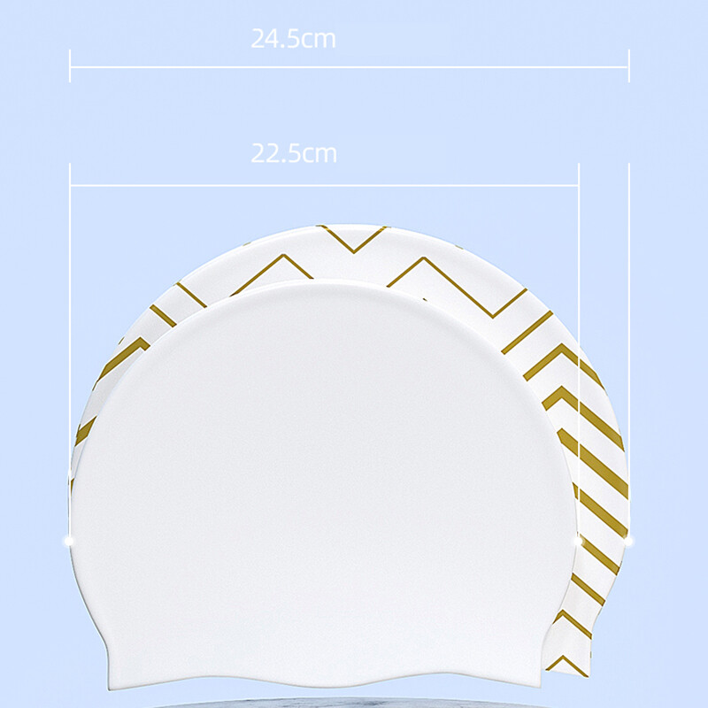 Nova moderna silikonska kapa za plivanje od 1 komada za muškarce i žene, mekana i udobna, mirisa, vodootporna i otporna na oksidaciju