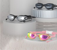 Profesionalne ronilačke naočale Galvanizirane muške i ženske sve-u-jednom naočale s čepićima za uši Vodootporne HD naočale za plivanje protiv magljenja