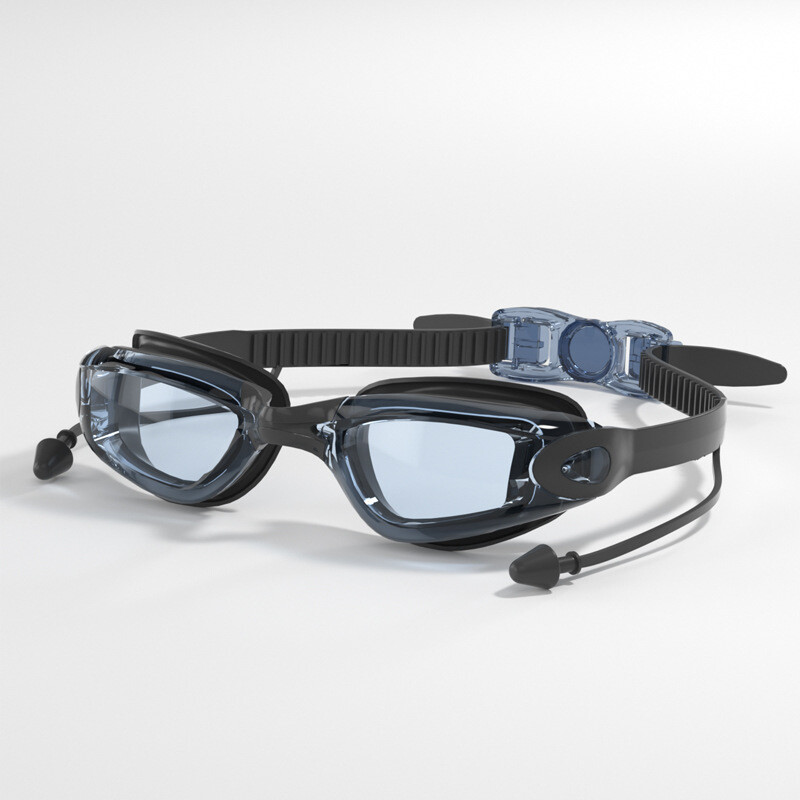 Profesionalne ronilačke naočale Galvanizirane muške i ženske sve-u-jednom naočale s čepićima za uši Vodootporne HD naočale za plivanje protiv magljenja