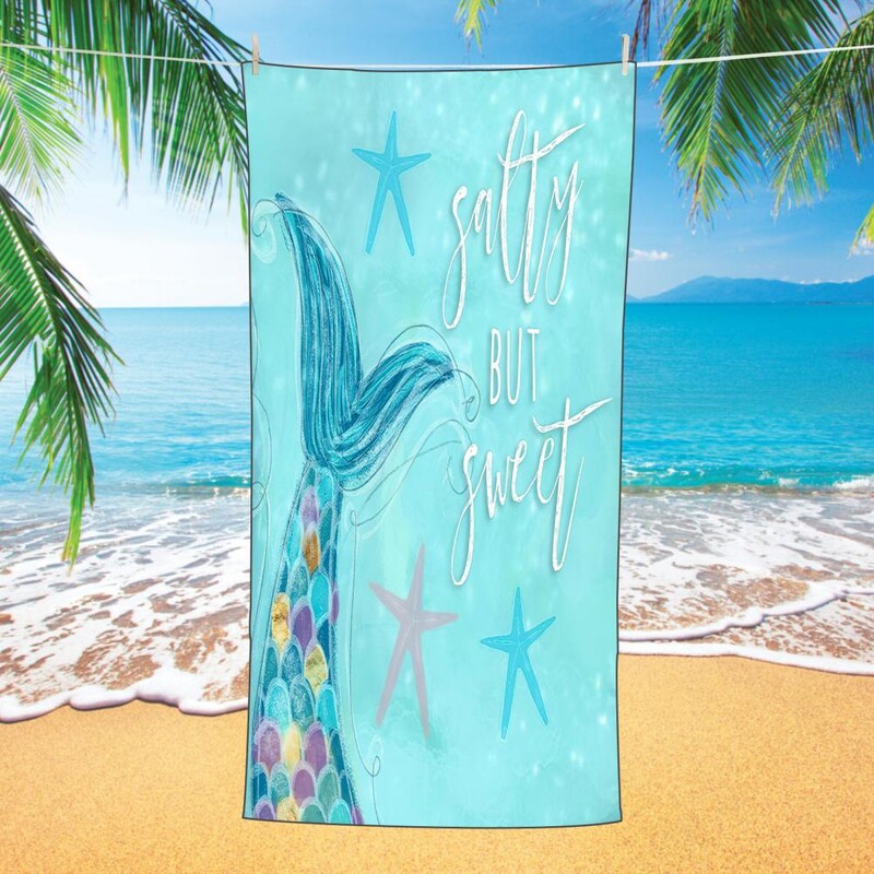 Ručnik za plivanje Ljetna tema za plažu Pravokutni Snažno upijanje vode Bez pijeska Ručnik za kupanje Bazen Ručnik za plažu Dodaci za plažu