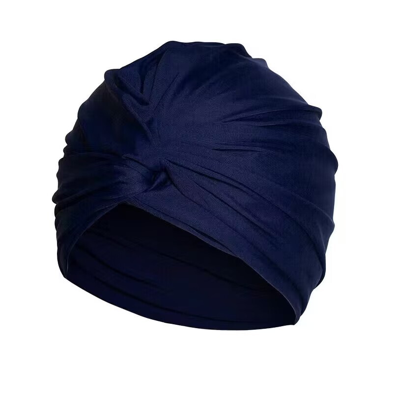 1ks protišmyková plavecká čiapka pre dlhé, kučeravé, husté vlasy a vrkoče - ideálna na pláž a k bazénu s flexibilným strihom