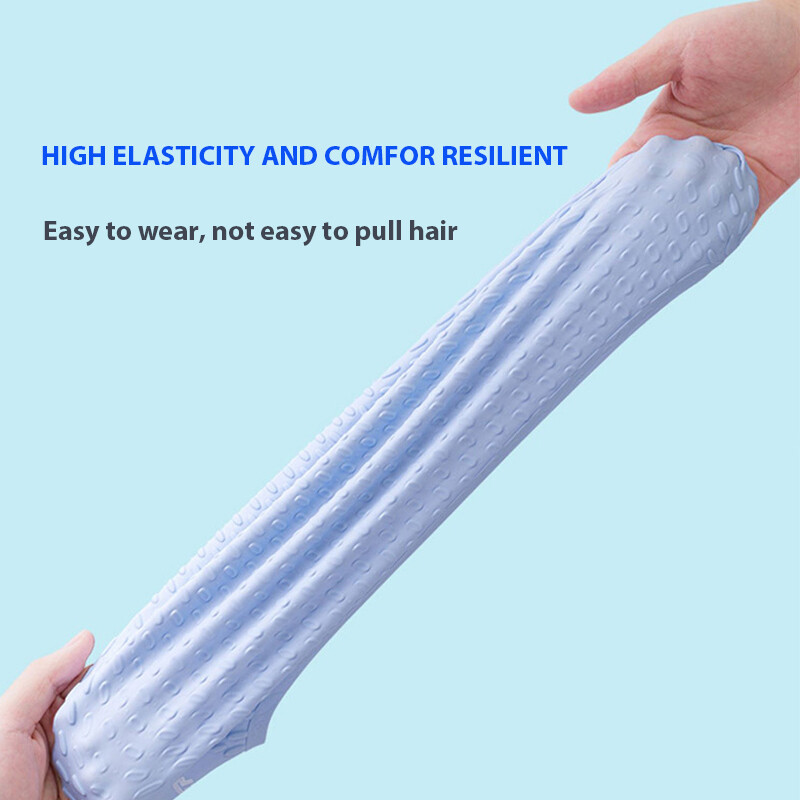 Silikónová plavecká čiapka Módna bazénová čiapka Vodotesná ochrana sluchu Profesionálna vodná športová plavecká čiapka