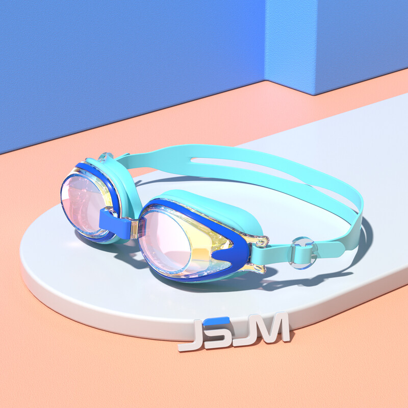 JSJM Nove dječje naočale za plivanje Anti-Fog Anti-UV naočale za plivanje Silikonske podesive profesionalne naočale za plivanje Unisex