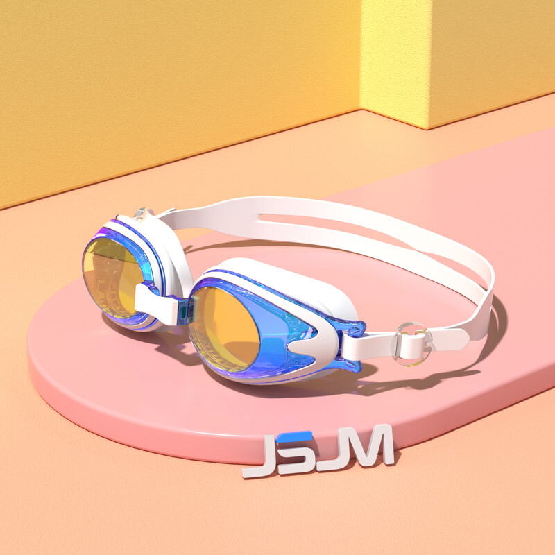 JSJM Nove dječje naočale za plivanje Anti-Fog Anti-UV naočale za plivanje Silikonske podesive profesionalne naočale za plivanje Unisex
