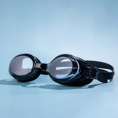 Plaukimo akiniai Neperšlampami ir nerasojantys plokšti veidrodžiai suaugusiems ir berniukams Silikoniniai plaukimo akiniai ir nardymo akinių įranga
