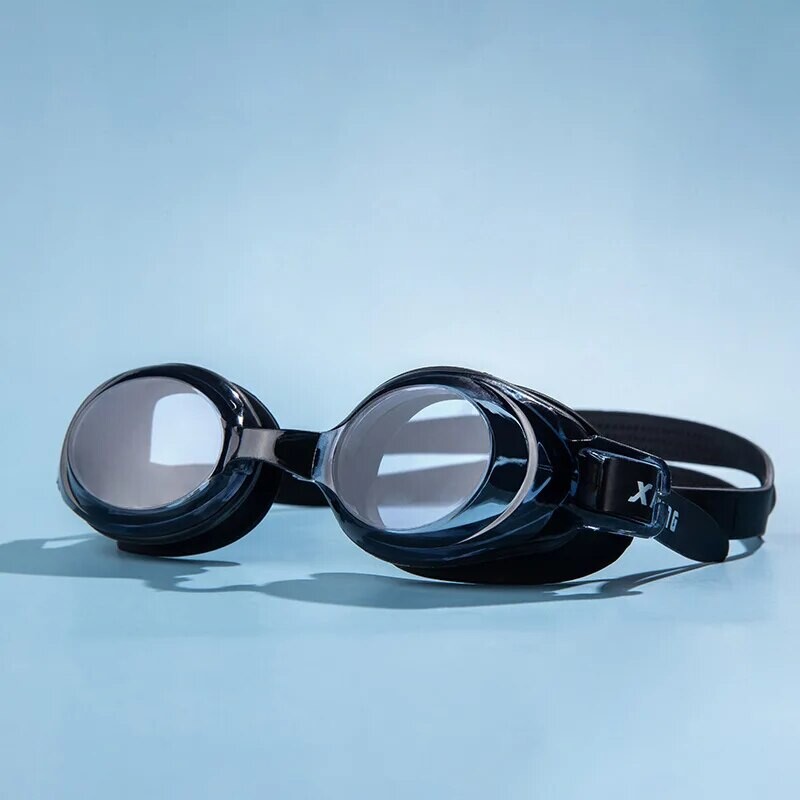 Plaukimo akiniai Neperšlampami ir nerasojantys plokšti veidrodžiai suaugusiems ir berniukams Silikoniniai plaukimo akiniai ir nardymo akinių įranga
