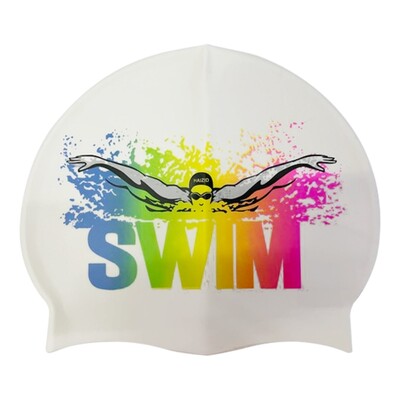 Kapa za plivanje Silikonske kape za plivanje Vodootporna elastična kapa za plivanje Lagane udobne kape za kupanje za dugu kratku kosu