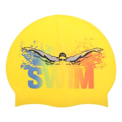 Kapa za plivanje Silikonske kape za plivanje Vodootporna elastična kapa za plivanje Lagane udobne kape za kupanje za dugu kratku kosu