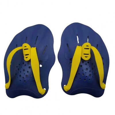 1 par lopatica za plivanje s podesivim remenima PC ručne rukavice s rebrastim jastučićima Peraje Peraje za djecu i odrasle