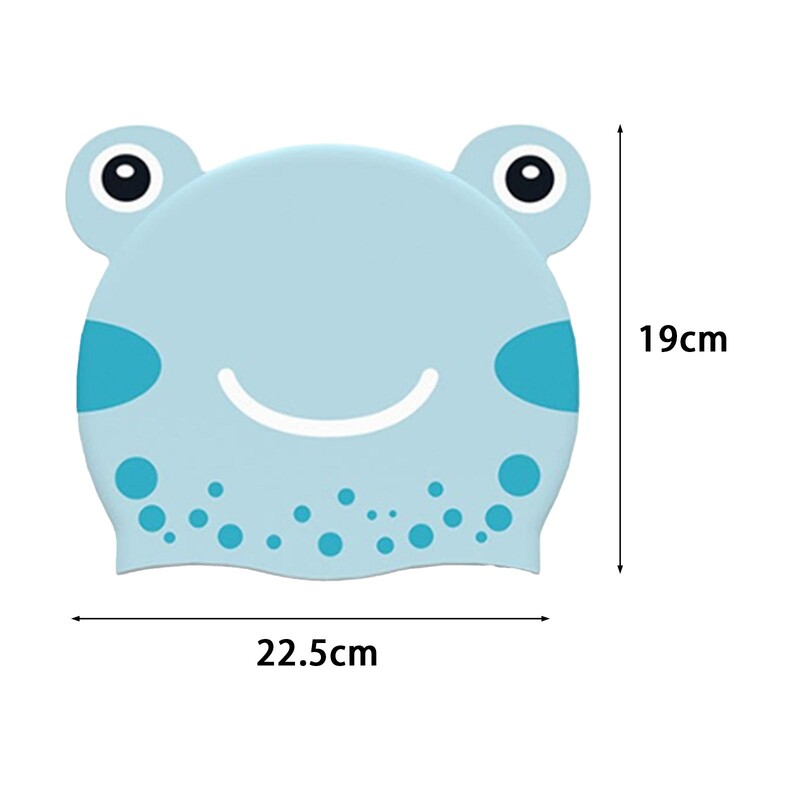 Detská plavecká čiapka, silikónová plavecká čiapka, surfovanie, jazda v bazéne, vodeodolná, tréningová