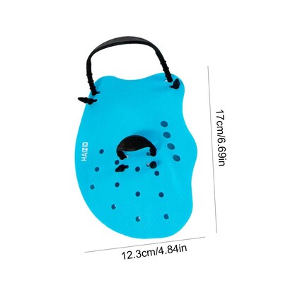 Plaukimo irklos rankoms Reguliuojamos Vaikų Silikoninės plaukimo irklos Nešiojami Suaugusiųjų plaukimo reikmenys Su drenažo angomis Daugkartinio naudojimo