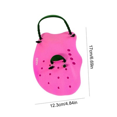 Plaukimo irklos rankoms Reguliuojamos Vaikų Silikoninės plaukimo irklos Nešiojami Suaugusiųjų plaukimo reikmenys Su drenažo angomis Daugkartinio naudojimo