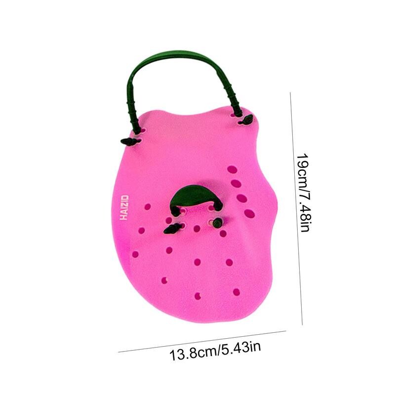 Plaukimo irklos rankoms Reguliuojamos Vaikų Silikoninės plaukimo irklos Nešiojami Suaugusiųjų plaukimo reikmenys Su drenažo angomis Daugkartinio naudojimo