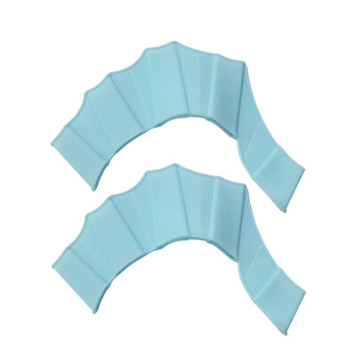 1 paar konnastiilis silikoonist käsiujumisuimed, lestad, unisex, sõrmevöö, kindad, mõla, veesport, ujumistrenni tarvikud