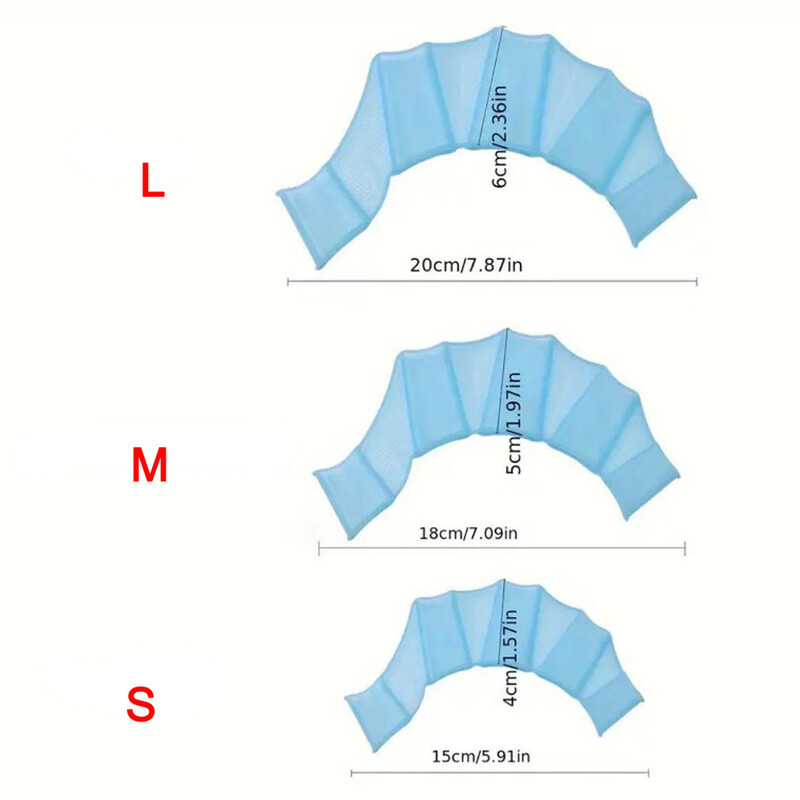 1 paar konnastiilis silikoonist käsiujumisuimed, lestad, unisex, sõrmevöö, kindad, mõla, veesport, ujumistrenni tarvikud