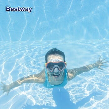 Bestway 22049 3 χρώματα/1 Γυαλιά καταδύσεων για κολύμβηση με αναπνευστήρα Πανοραμικά γυαλιά κολύμβησης HD, γυαλιά κατάδυσης γυαλιά γυαλιά κολύμβησης για ενήλικες