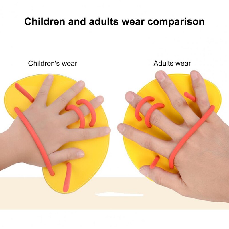 1 pár protišmykových ľahkých širokých čepelí, profesionálnych ručných plutiev pre dospelých a deti, plávanie