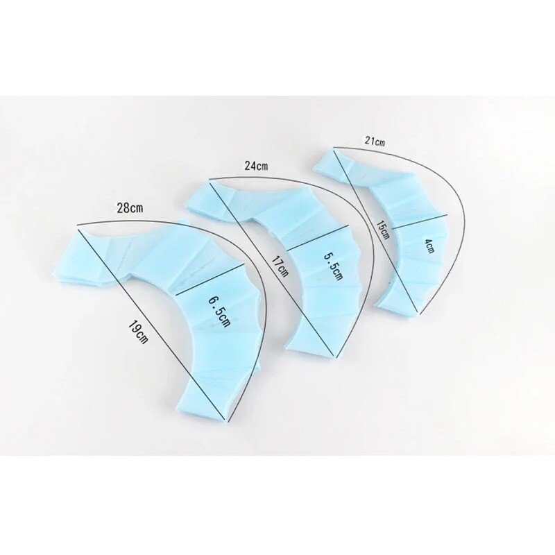 Silikonske peraje za plivanje Peraje Muškarci Žene Dječje Bazen Sport Profesionalni trening Rukavice s preklopom za prste Vesla Oprema