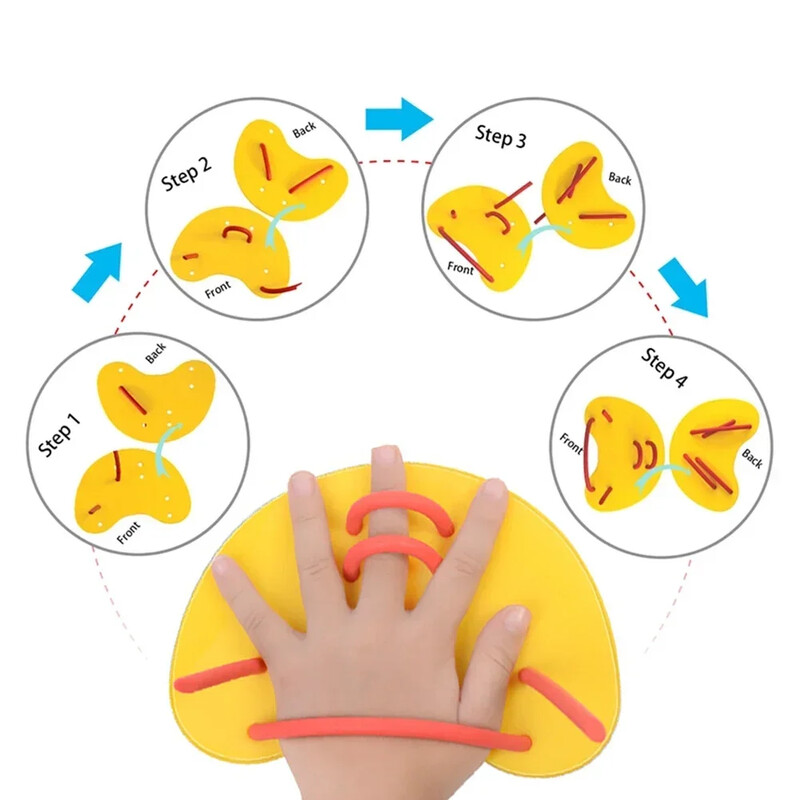 Ručne lopatice za plivanje Peraje Podesive ručne lopatice za plivanje za odrasle/djecu za sportove na vodi na otvorenom
