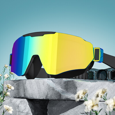 Nové štýlové plavecké okuliare s veľkým rámom, UV ochrana, vodeodolné, HD videnie, plavecké okuliare pre dospelých pre mužov a ženy