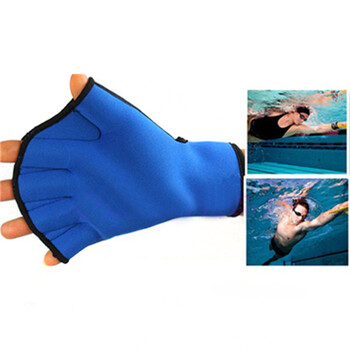 ΝΕΑ Γάντια κολύμβησης Frog Swimming Fitness Flippers Flippers με ρυθμιζόμενο λουρί για άνδρες Γυναίκες Ενήλικες